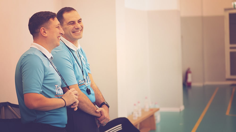 Moment tensionat în timpul unui timeout